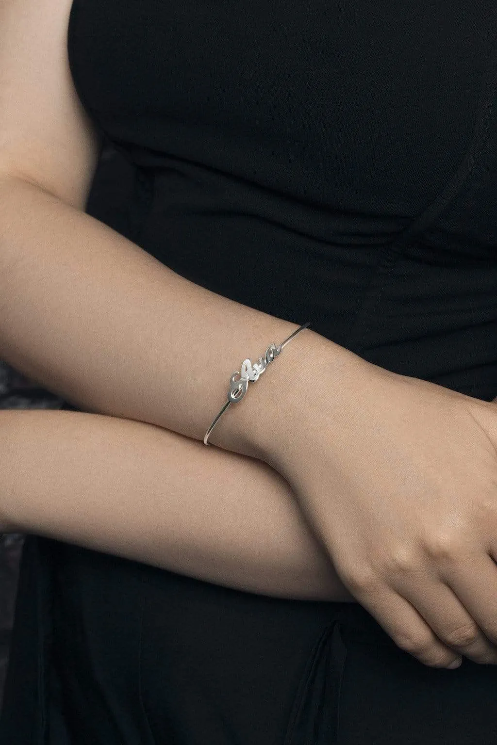 Adjustable Name Bangle