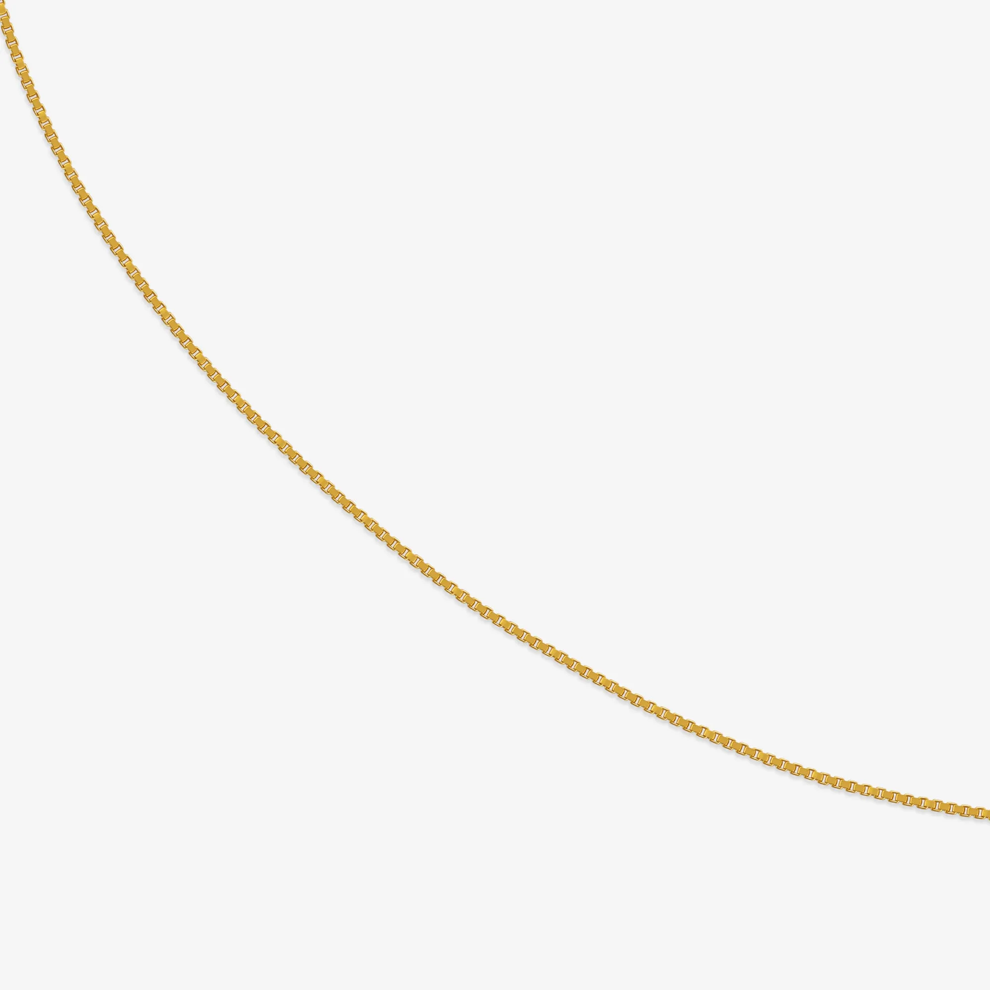 Adjustable silver chain