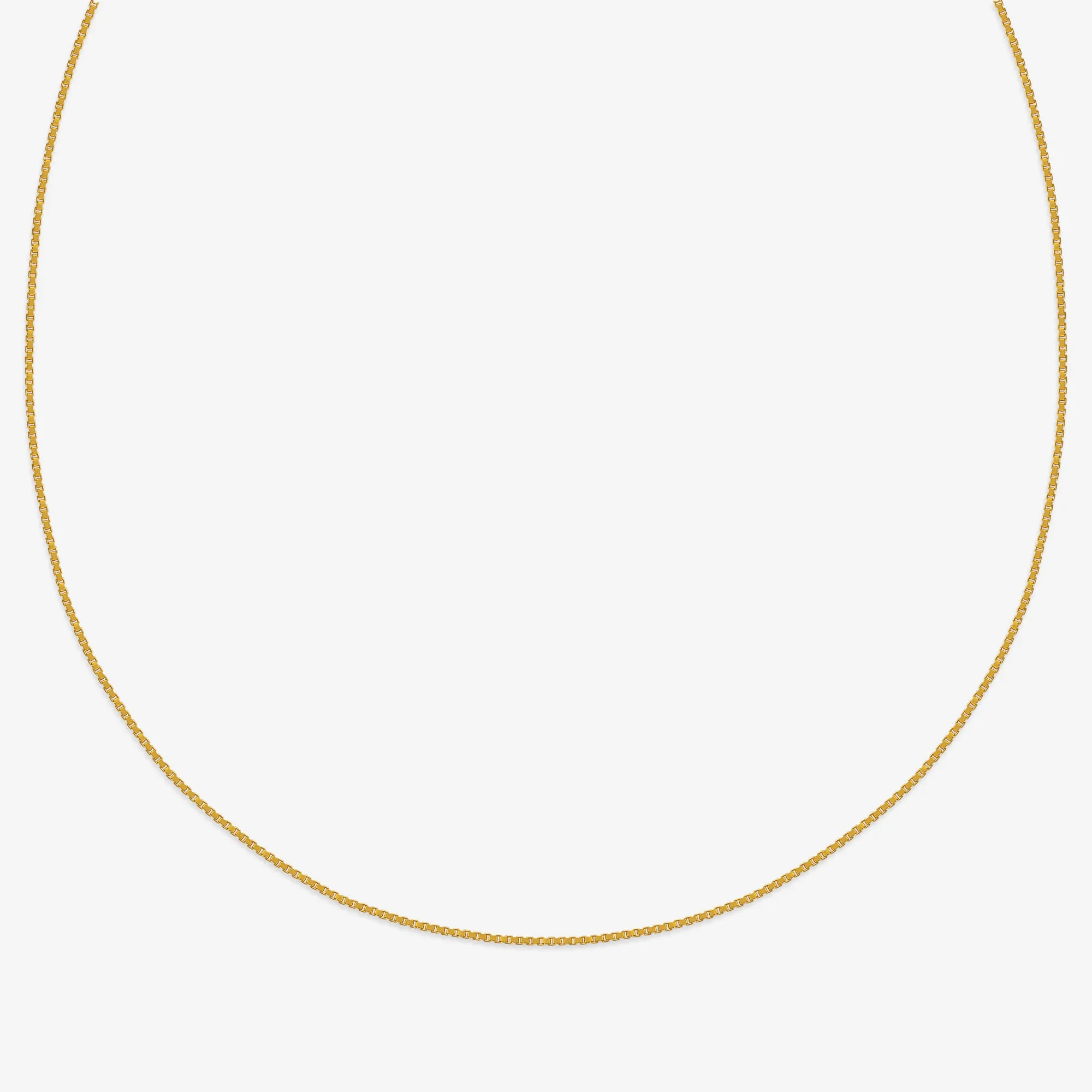 Adjustable silver chain