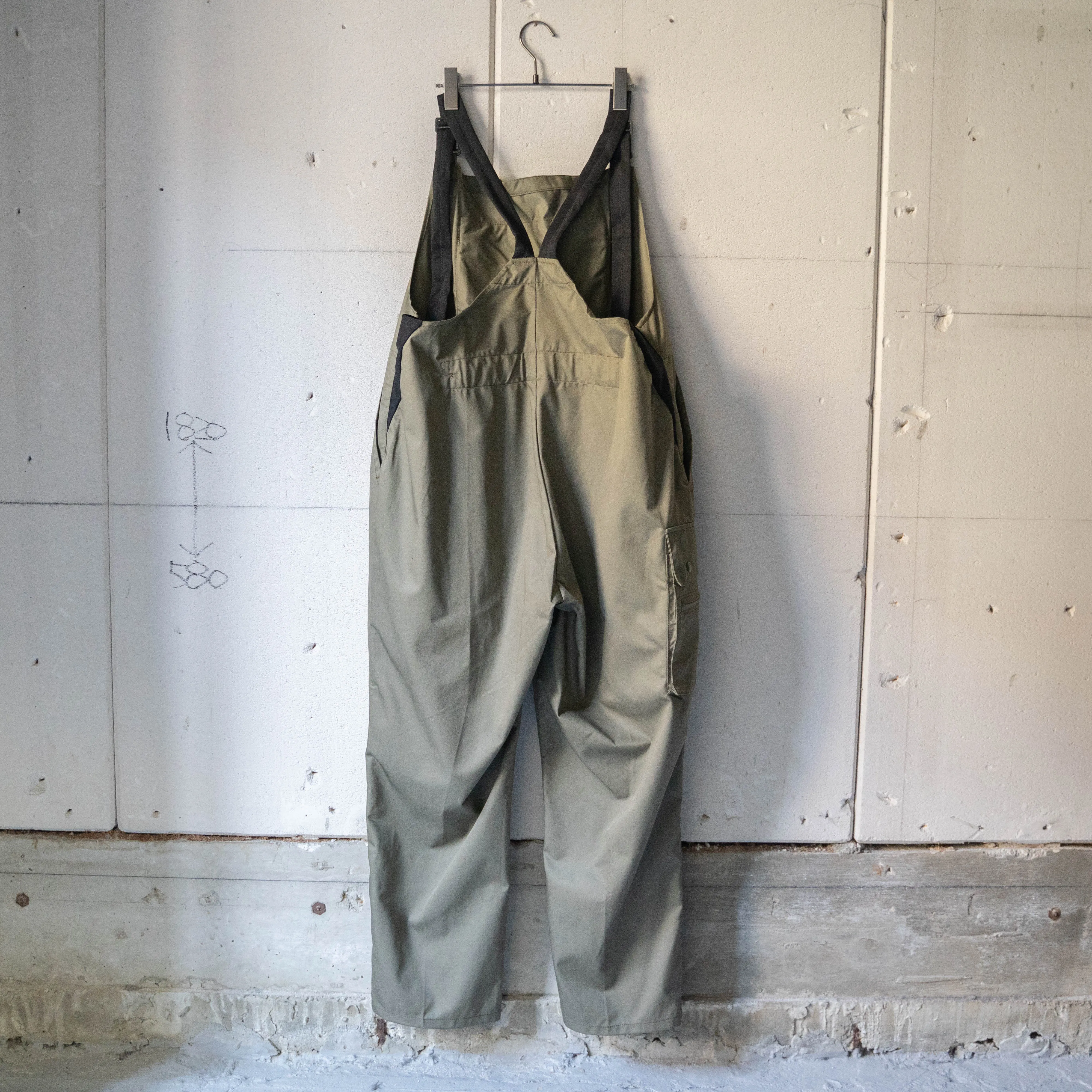 around 1990s Swiss military cotton × poly tech overall 'dead stock'