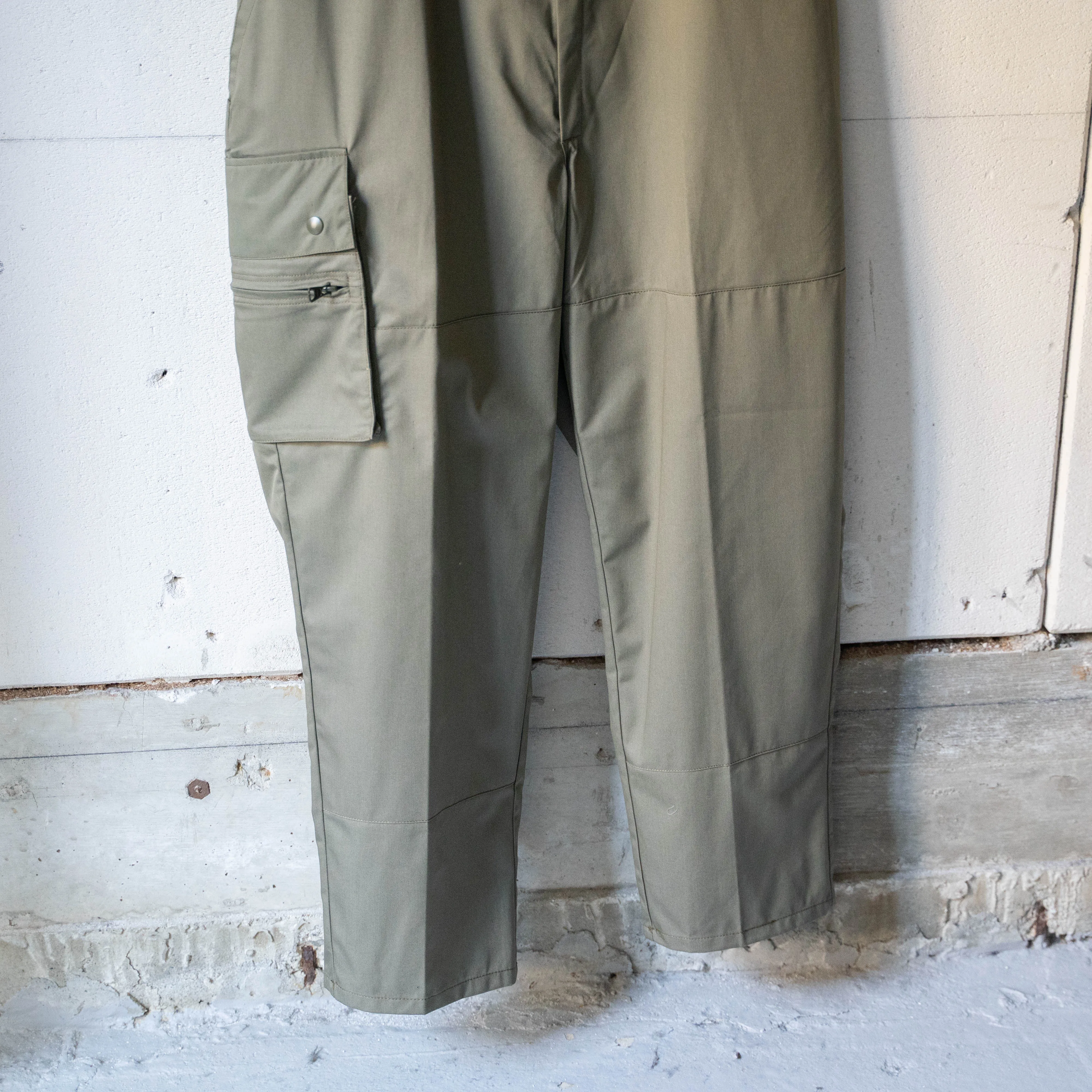 around 1990s Swiss military cotton × poly tech overall 'dead stock'