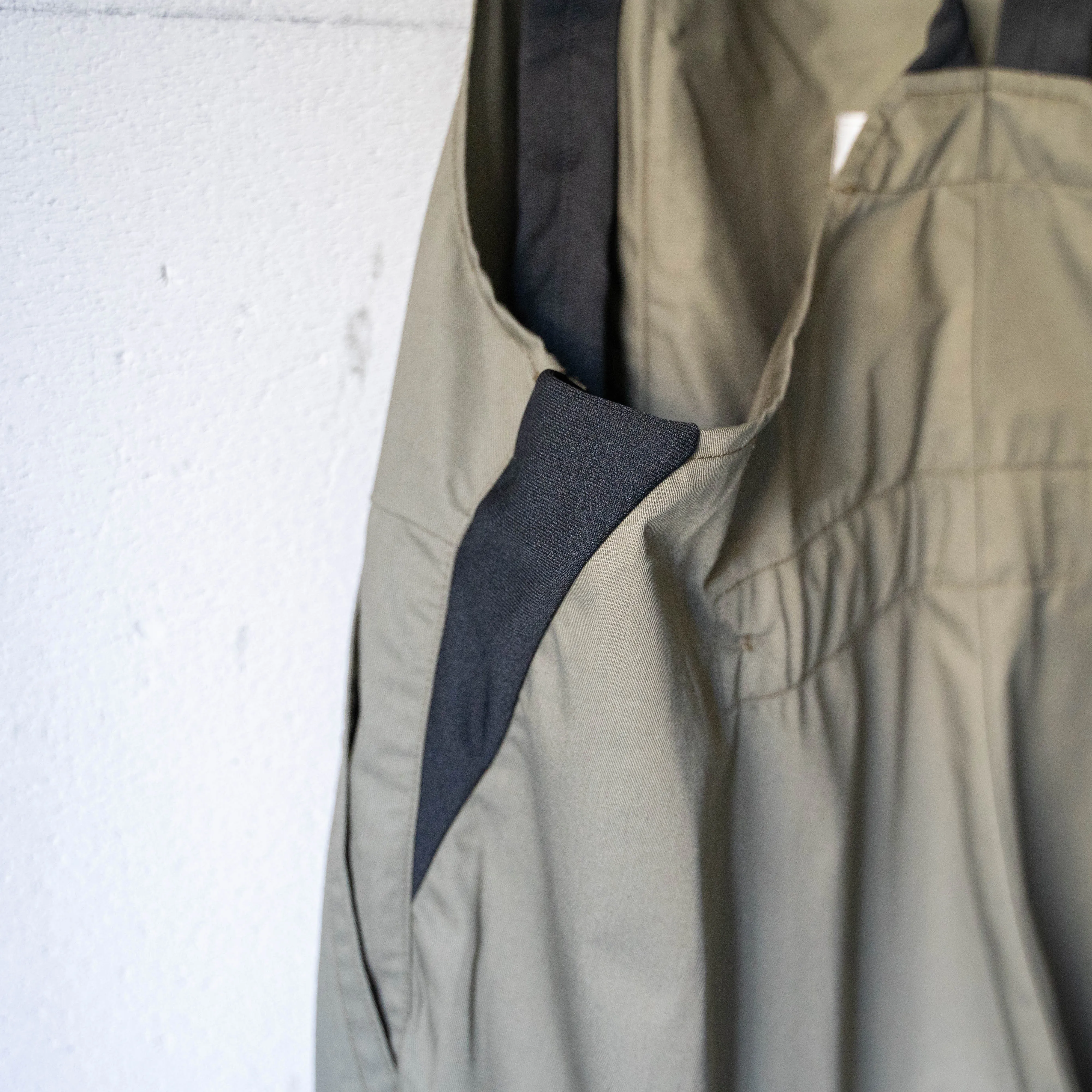 around 1990s Swiss military cotton × poly tech overall 'dead stock'