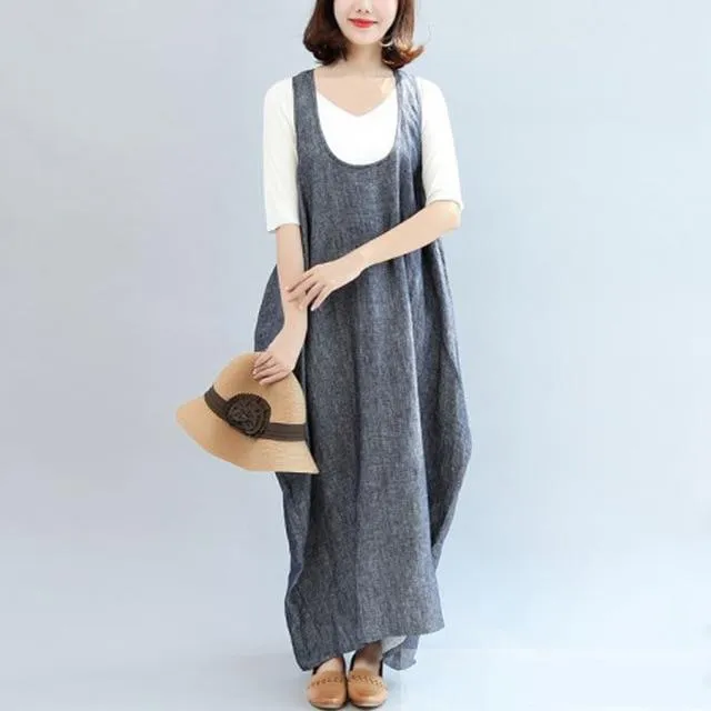 Asymmetrical Overall Dress
