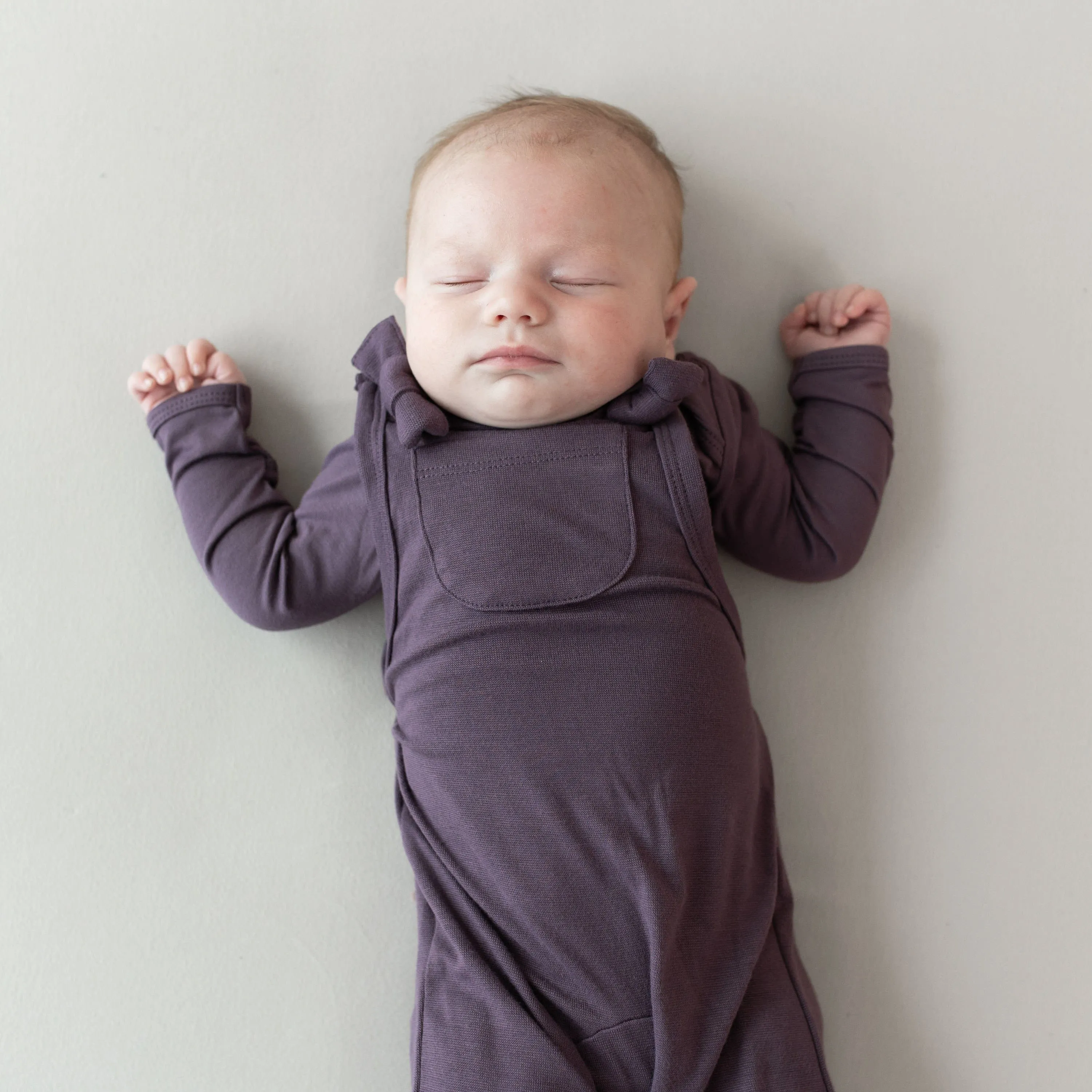 Bamboo Jersey Overall in Currant