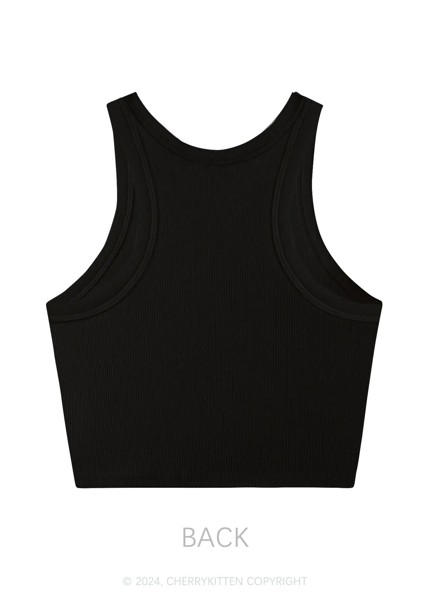 Barb Birthday Girl Y2K Crop Tank Top Cherrykitten