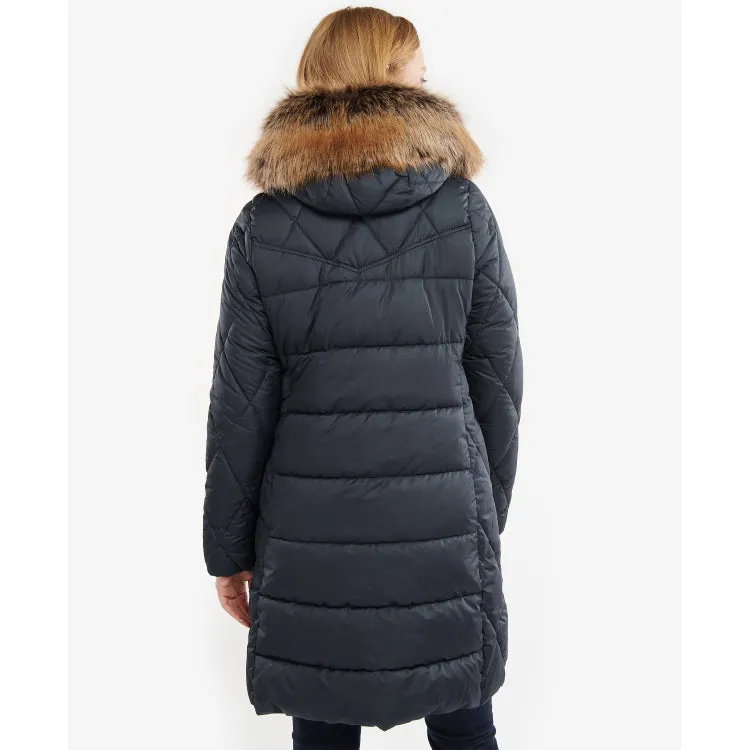Barbour Ladies Daffodil Quilt Jacket - Navy