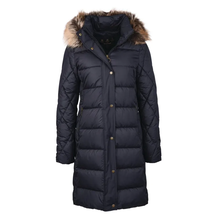Barbour Ladies Daffodil Quilt Jacket - Navy