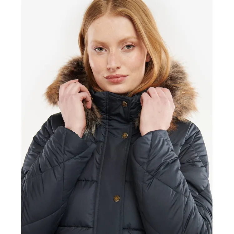 Barbour Ladies Daffodil Quilt Jacket - Navy