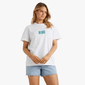 Billabong Womens Surf High Short Sleeve Tee White
