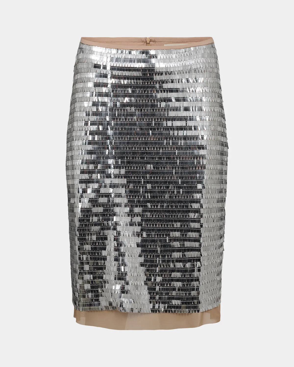 BIRGITTESW SKIRT - Silver