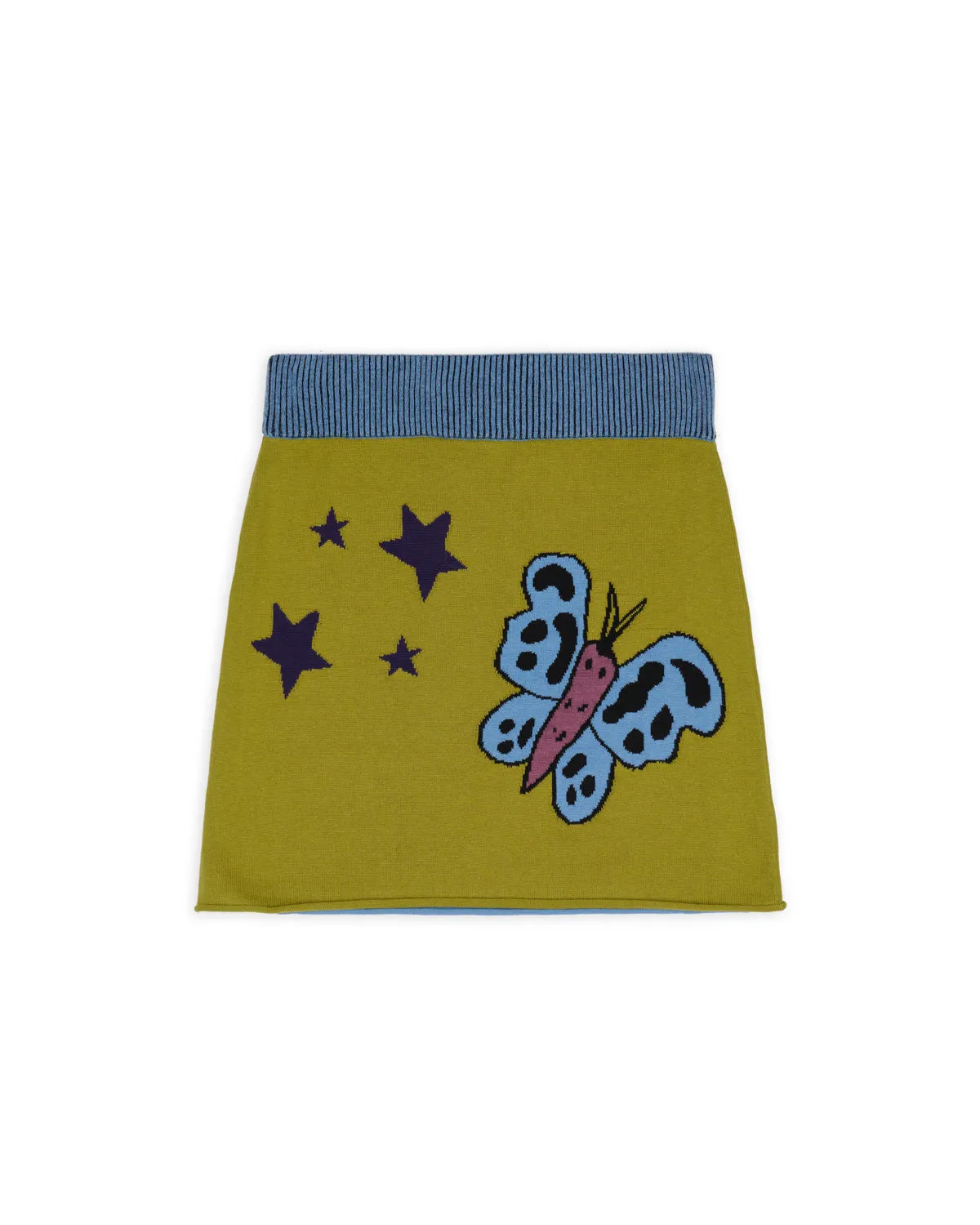 Buggin' Out Neppy Mini Skirt - Olive