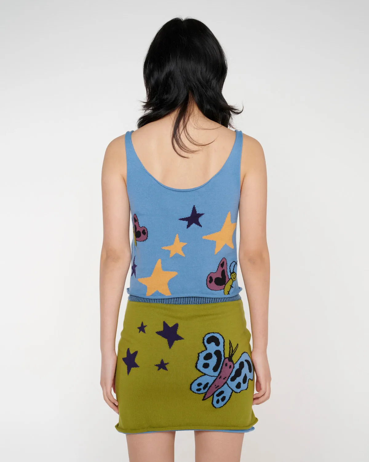Buggin' Out Neppy Mini Skirt - Olive