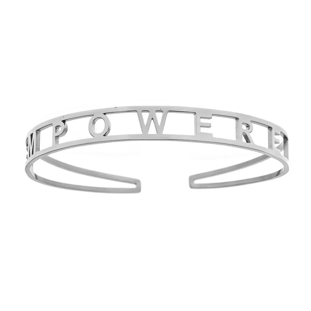 Empowered Adjustable Bangle
