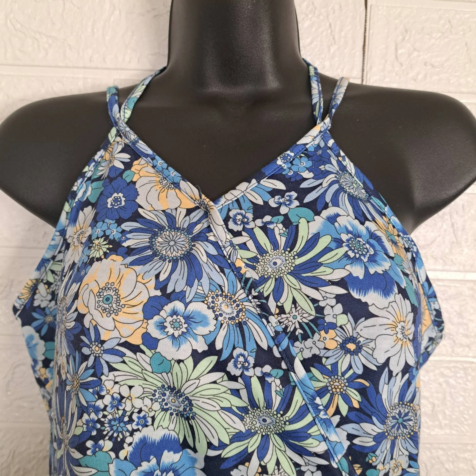 Grace Karin Floral Midi Dress Medium
