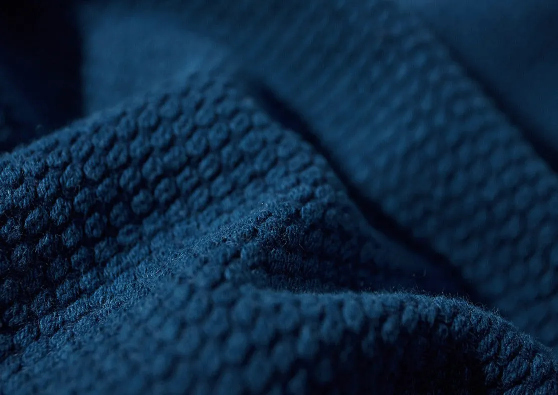 Indigo Kendo Sashiko Kimono Jacket