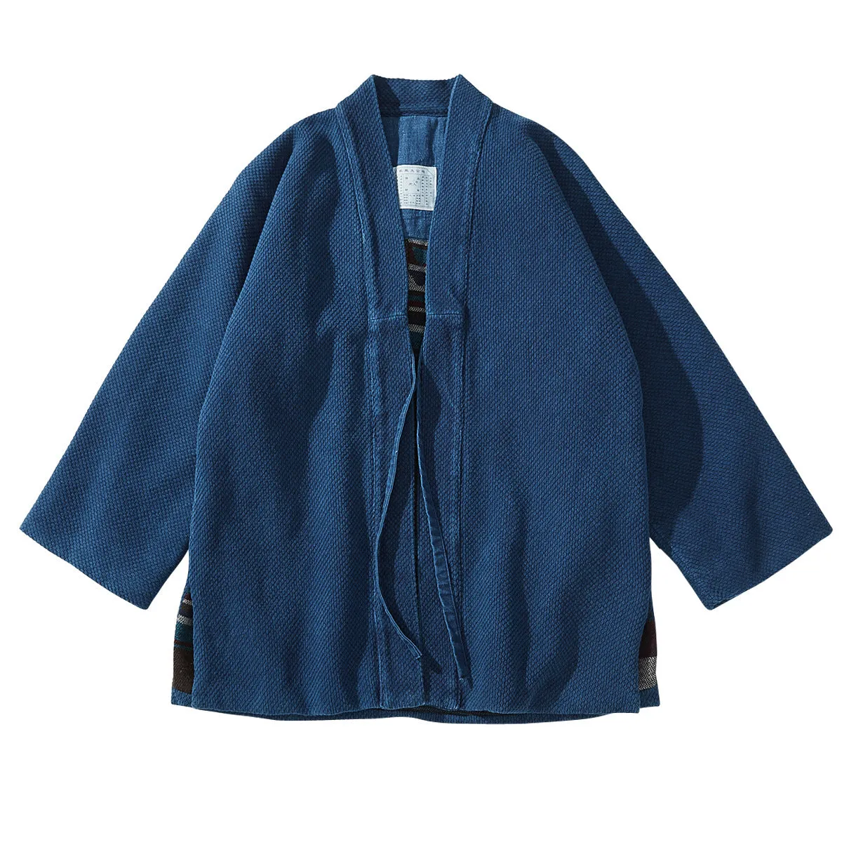 Indigo Kendo Sashiko Kimono Jacket
