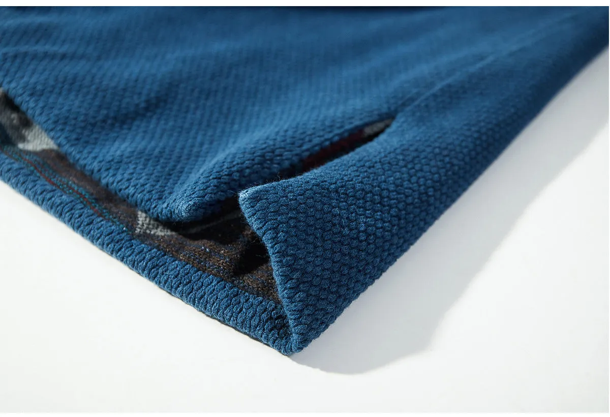 Indigo Kendo Sashiko Kimono Jacket