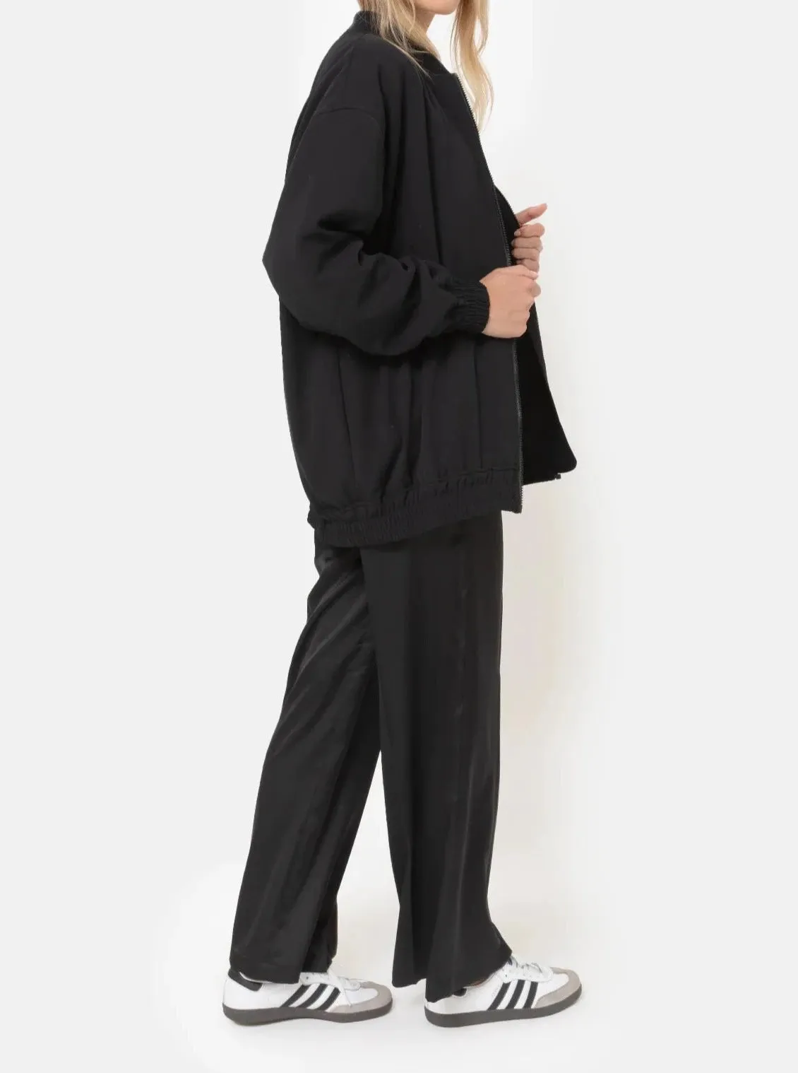 JALOUSE PADDED BOMBER | BLACK