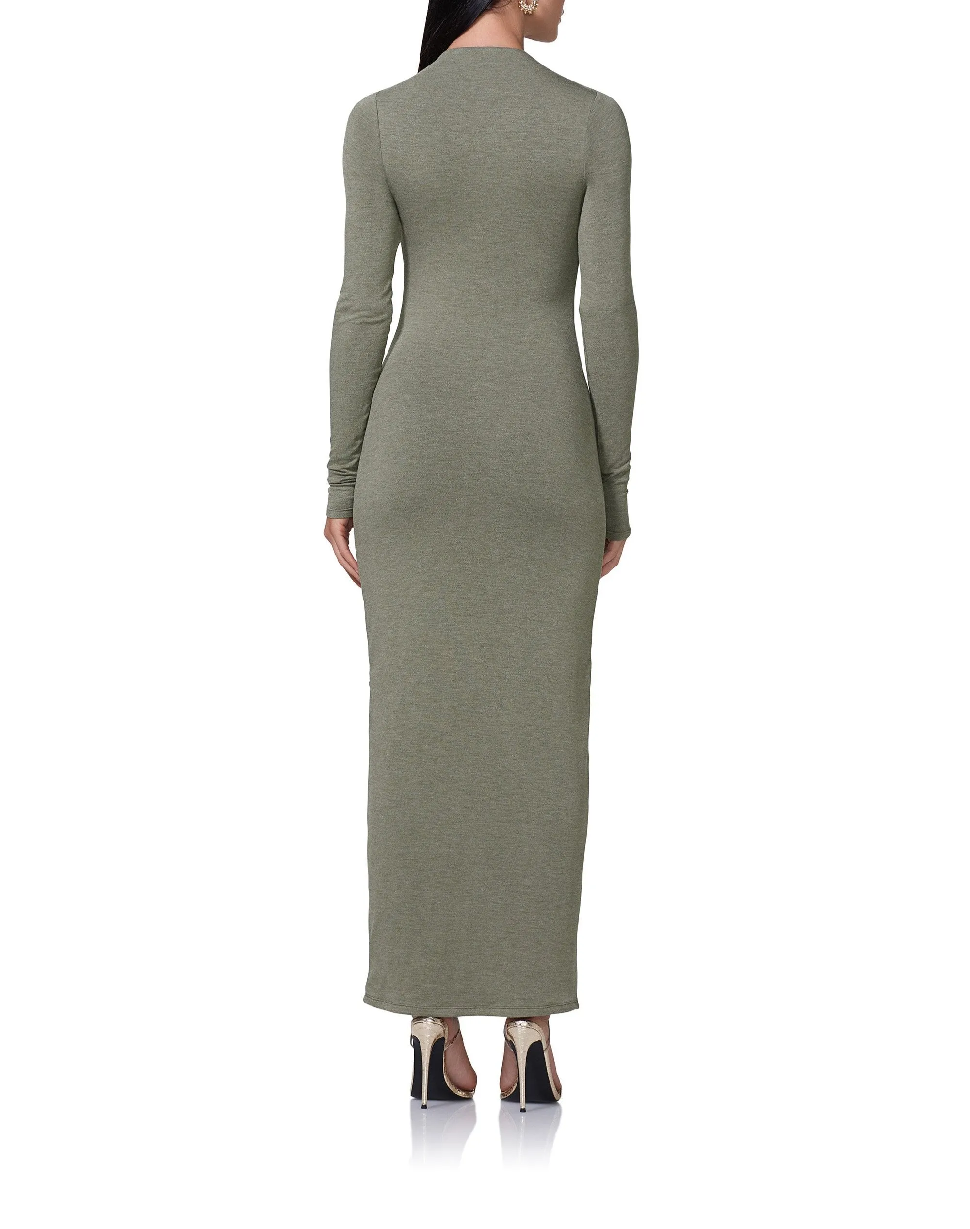 Juniper Dress - Heather Olive
