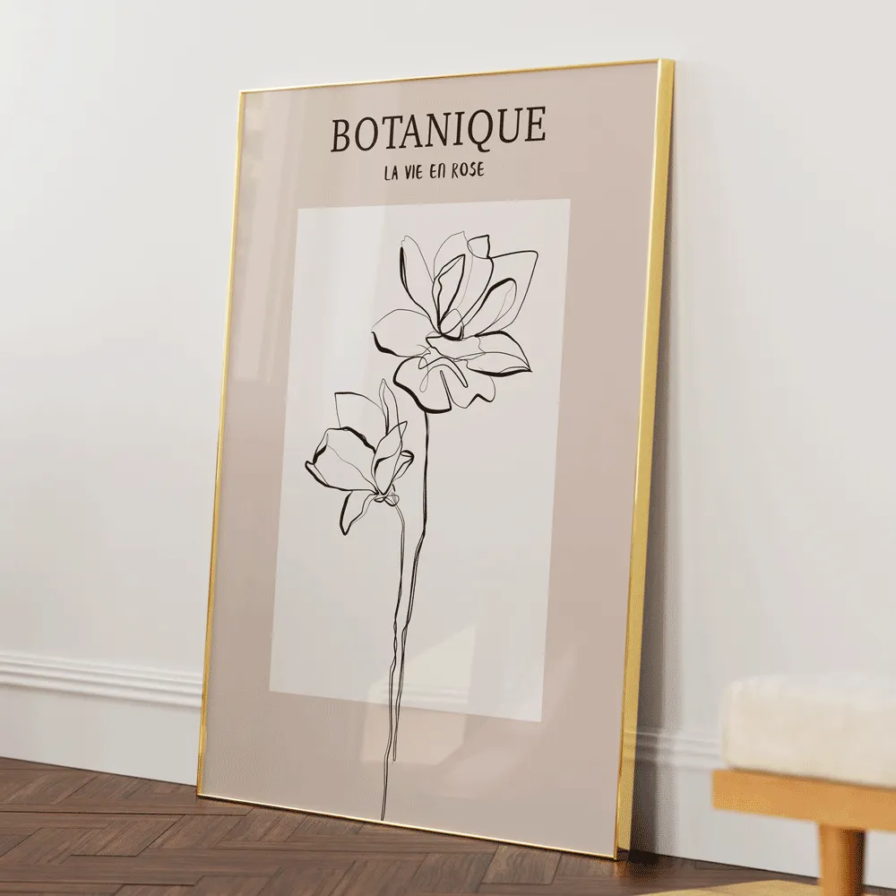 La Vie En Rose Boho Painting