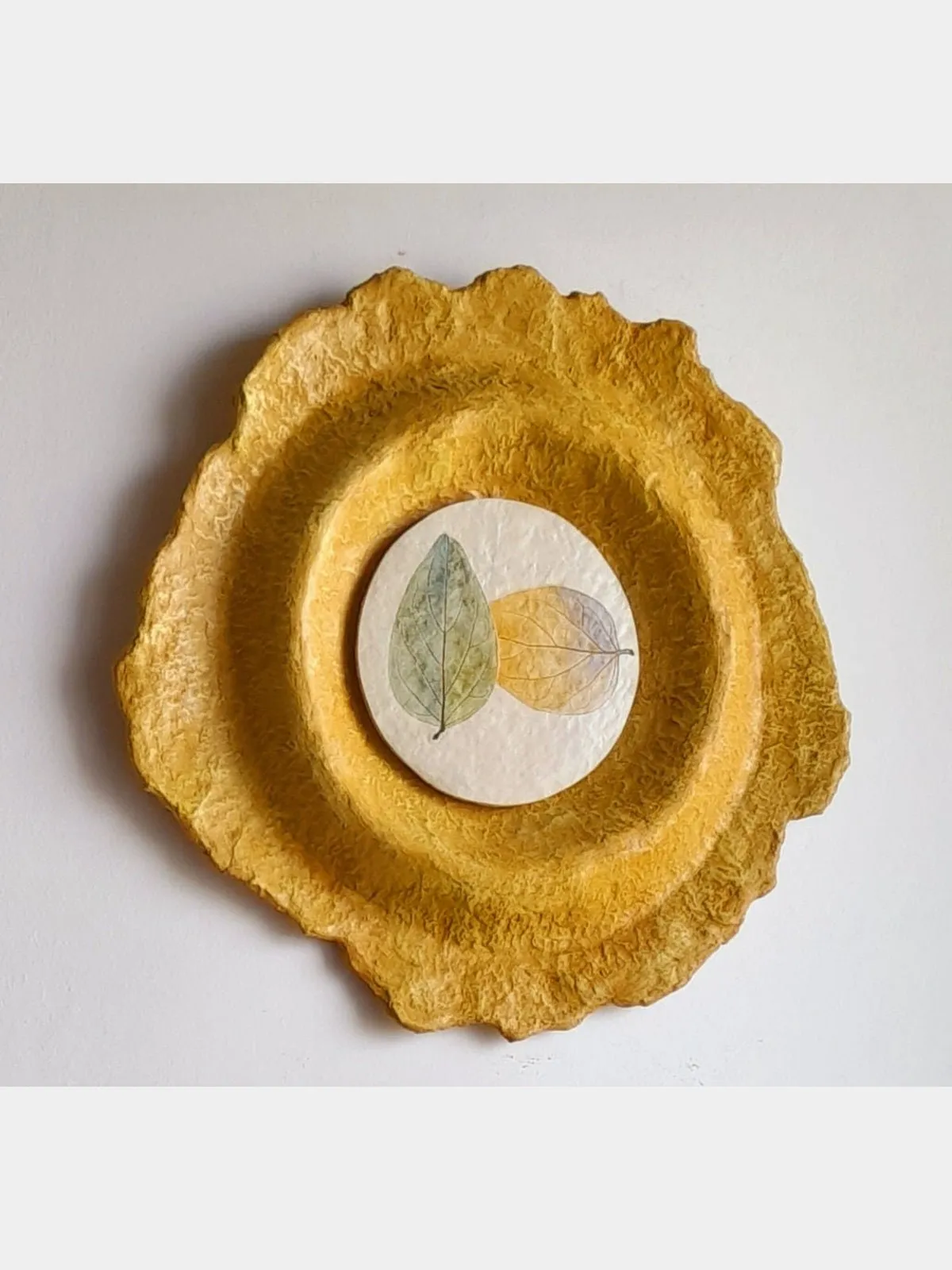 Leafy Wall Plate