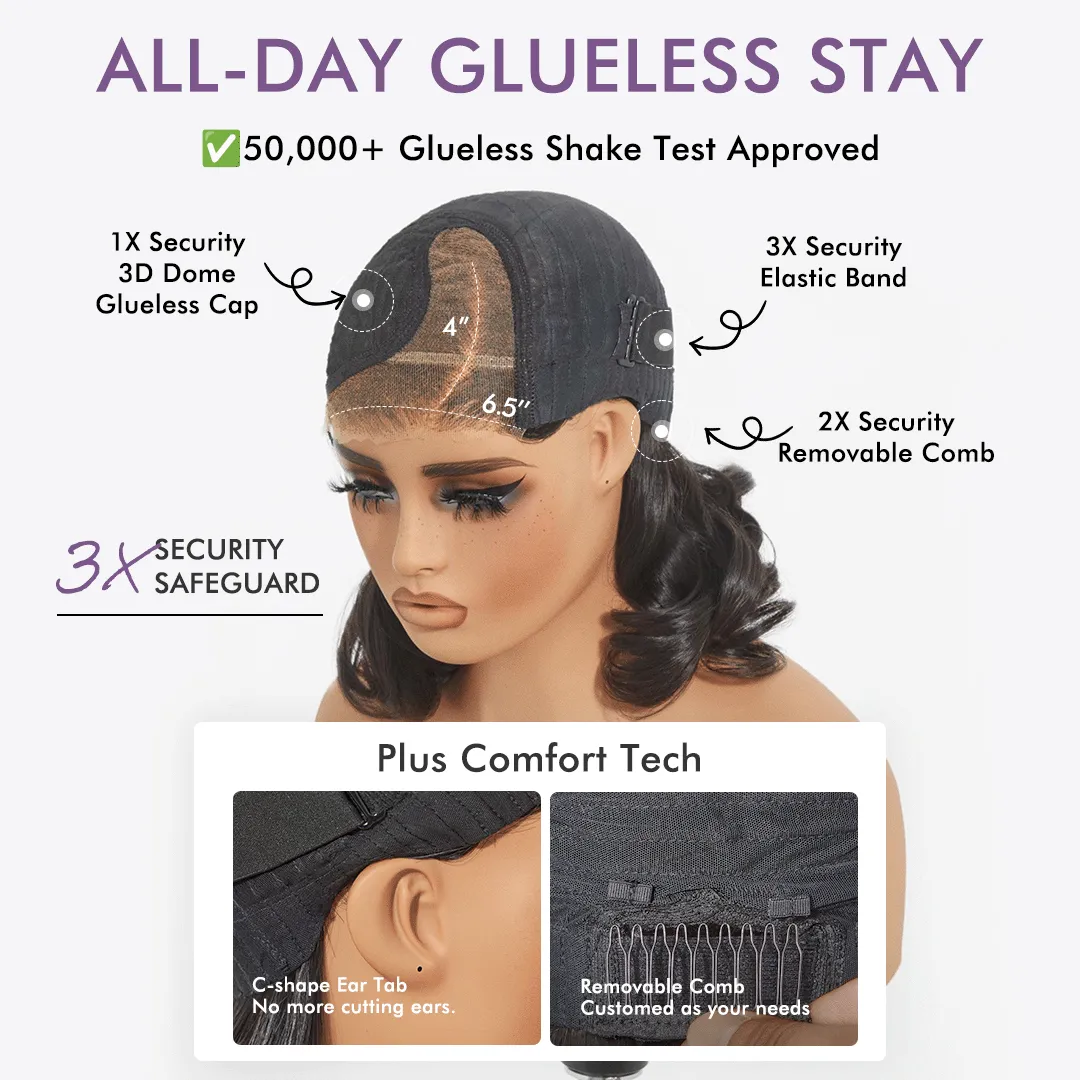 Luvme All-Day Comfort Wig 200% Density Voluminous Loose Body Wave Glueless Minimalist HD Lace Wig Pre-Cut Lace
