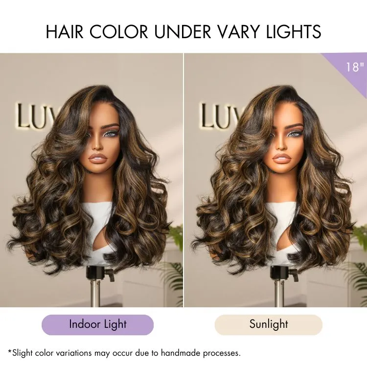 Luvme All-Day Comfort Wig 200% Density Voluminous Loose Body Wave Glueless Minimalist HD Lace Wig Pre-Cut Lace