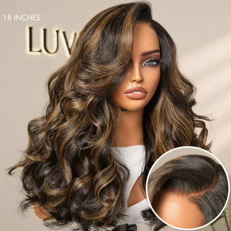 Luvme All-Day Comfort Wig 200% Density Voluminous Loose Body Wave Glueless Minimalist HD Lace Wig Pre-Cut Lace