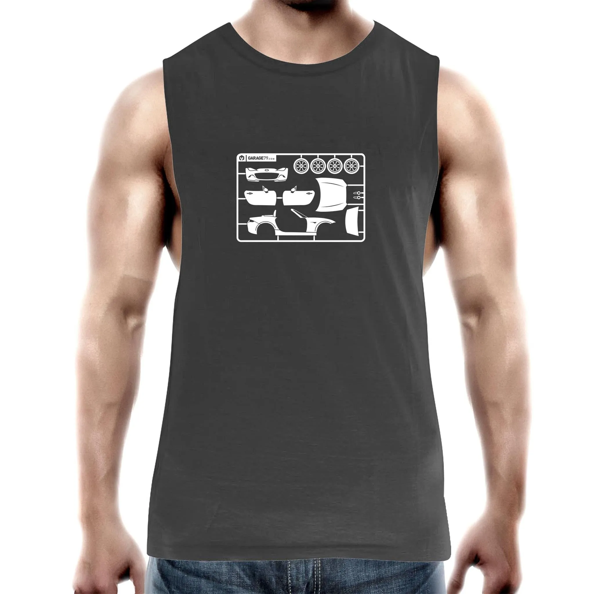 Make your Own Mazda MX5 Mens Barnard Tank Top Tee