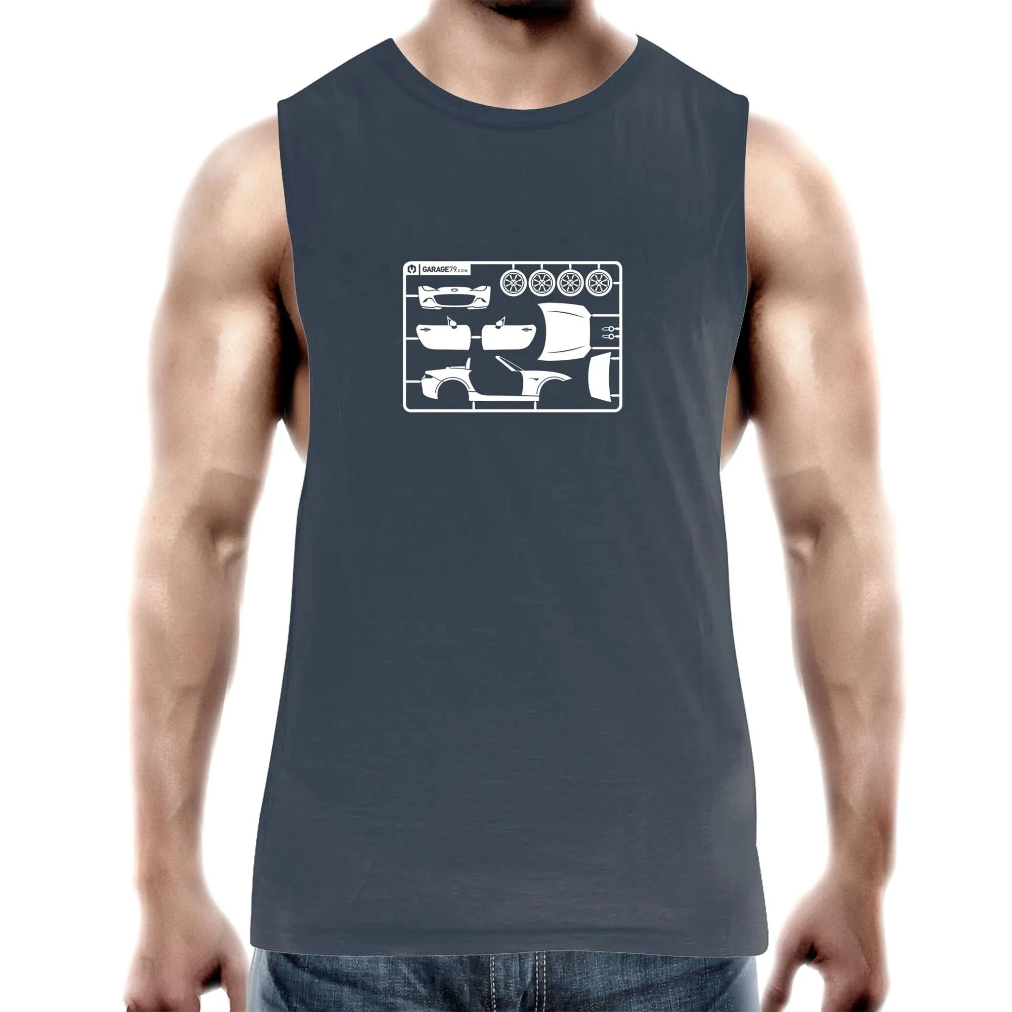 Make your Own Mazda MX5 Mens Barnard Tank Top Tee