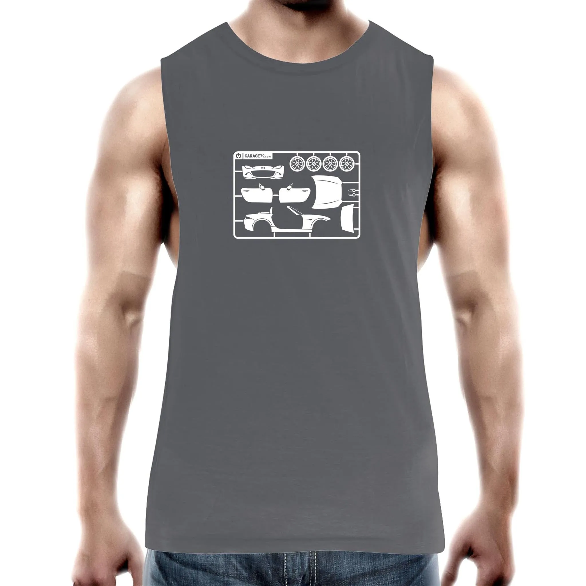 Make your Own Mazda MX5 Mens Barnard Tank Top Tee
