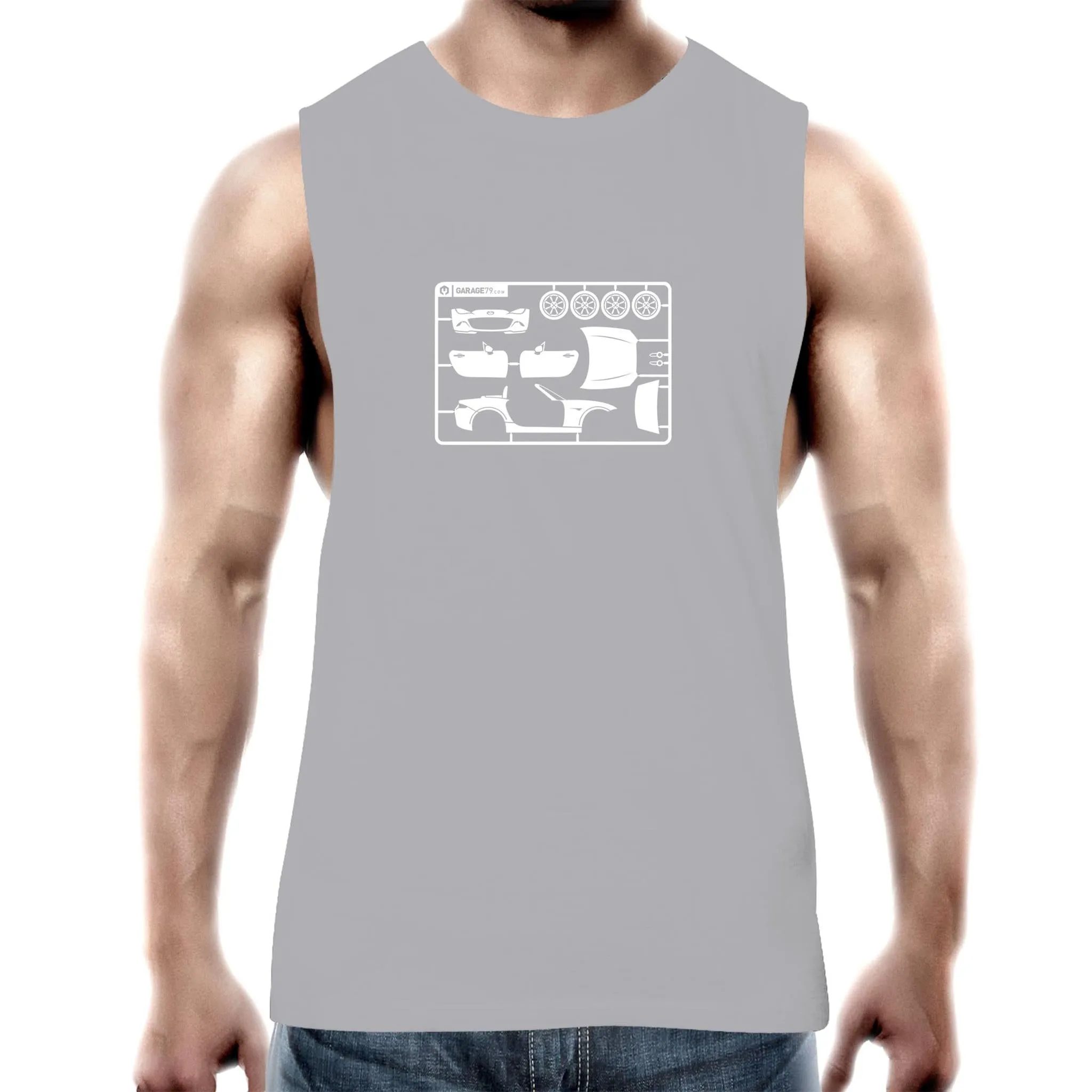 Make your Own Mazda MX5 Mens Barnard Tank Top Tee