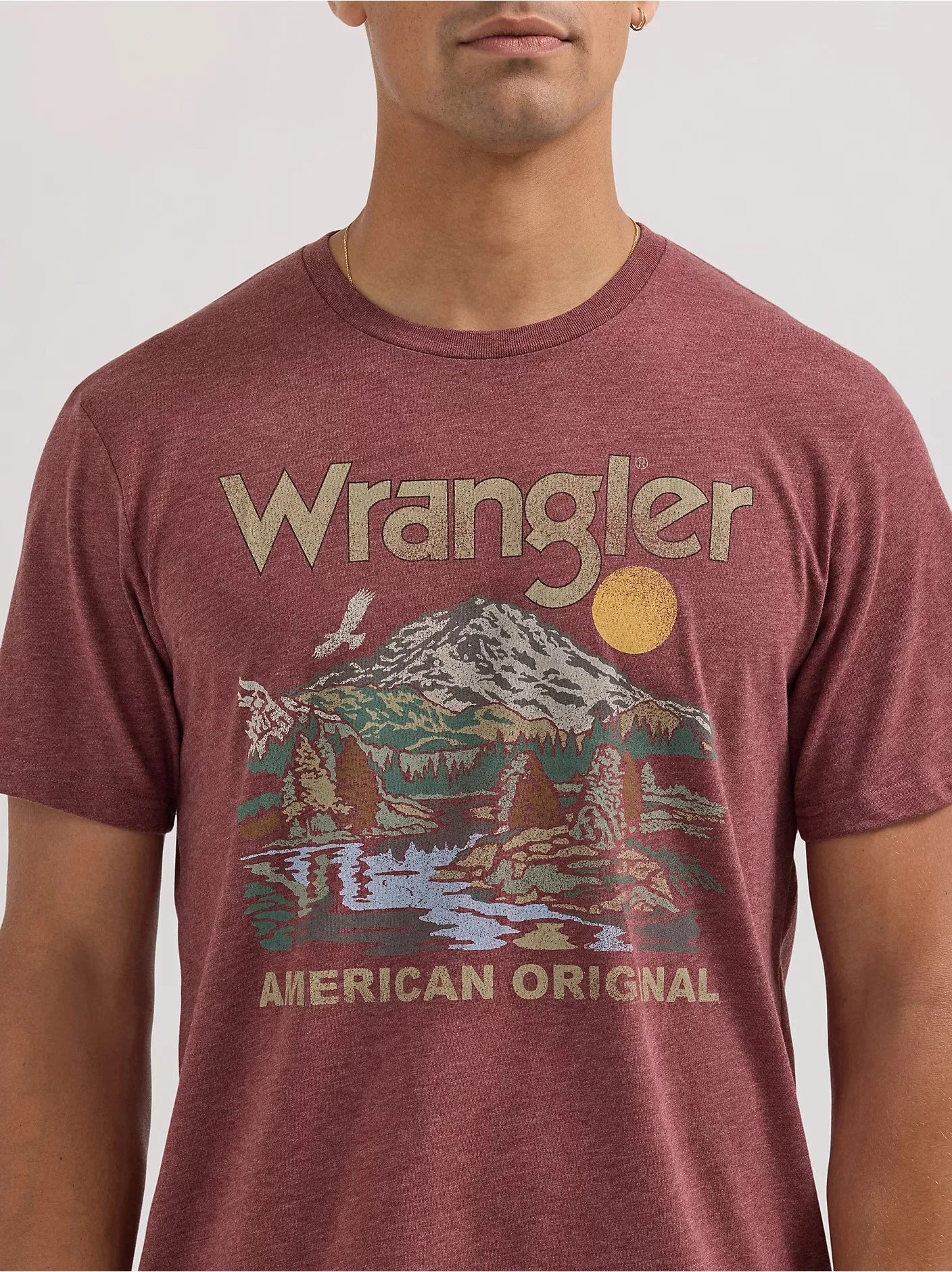 Men's Wrangler Mountain Sun Graphic T-Shirt - 112353909