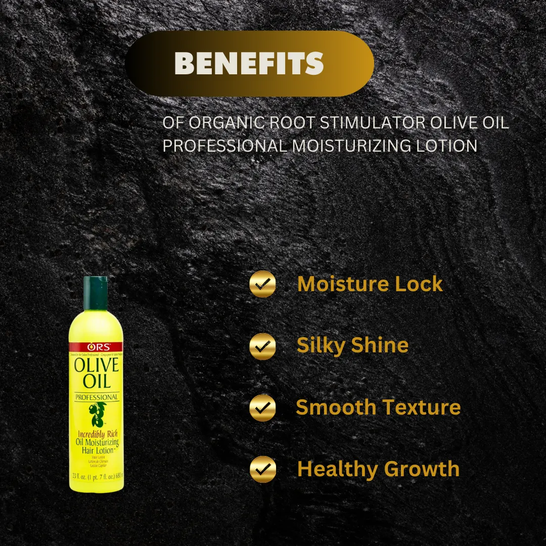 Organic Root Stimulator Olive Professional Moisturizing Lotion 23 oz