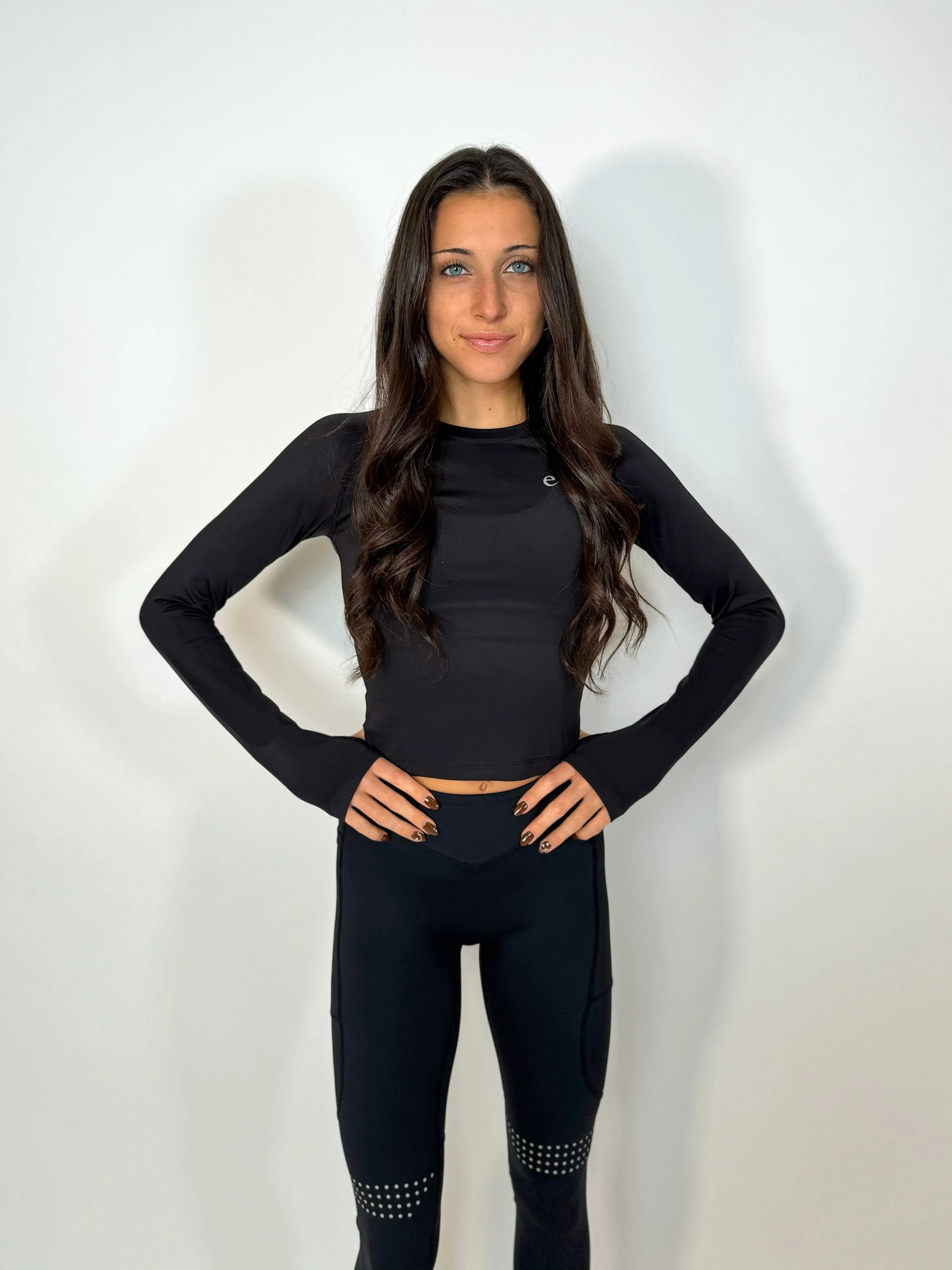Performance Long Sleeve- Midnight Black