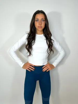 Performance Long Sleeve- White