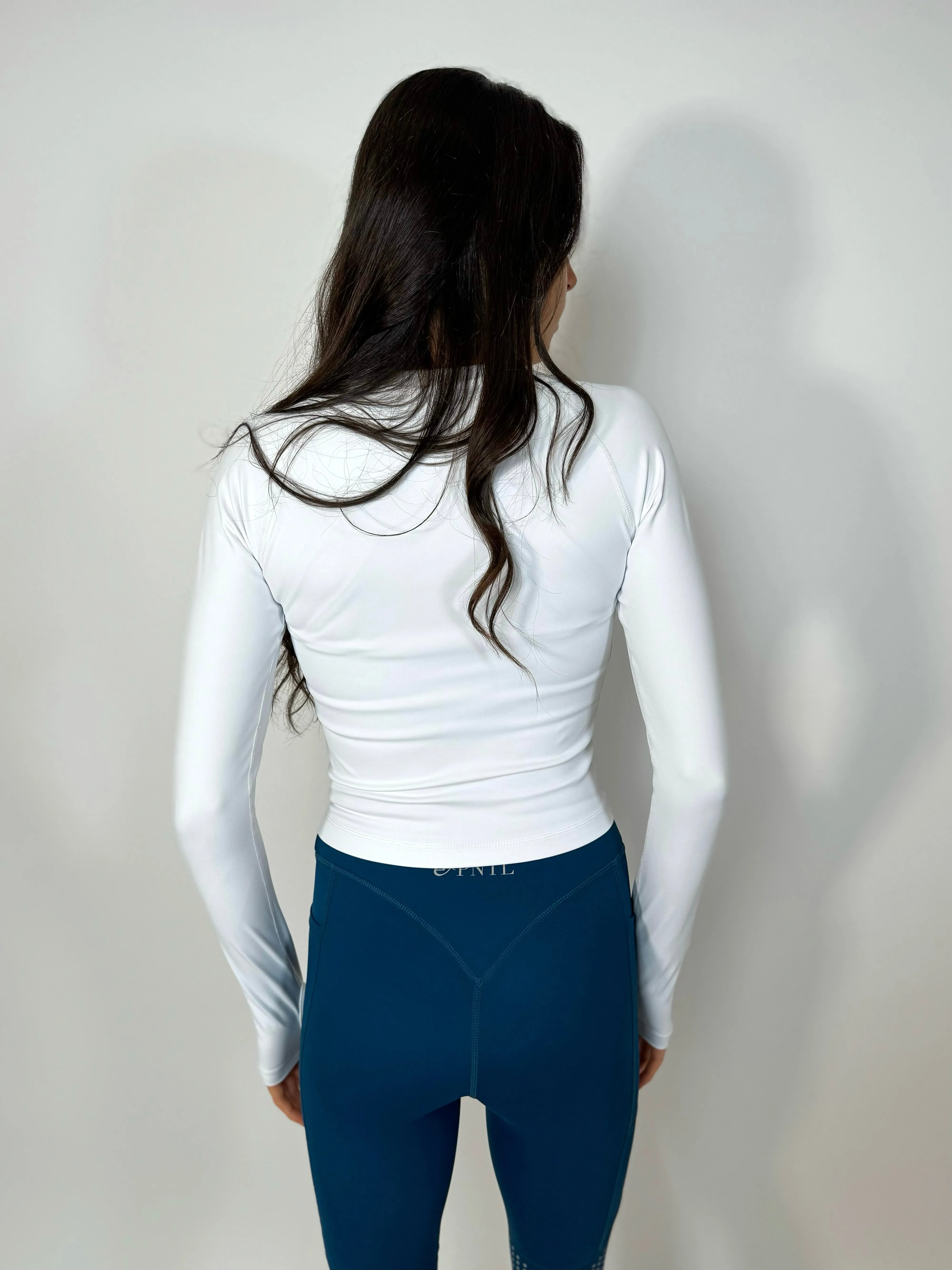 Performance Long Sleeve- White