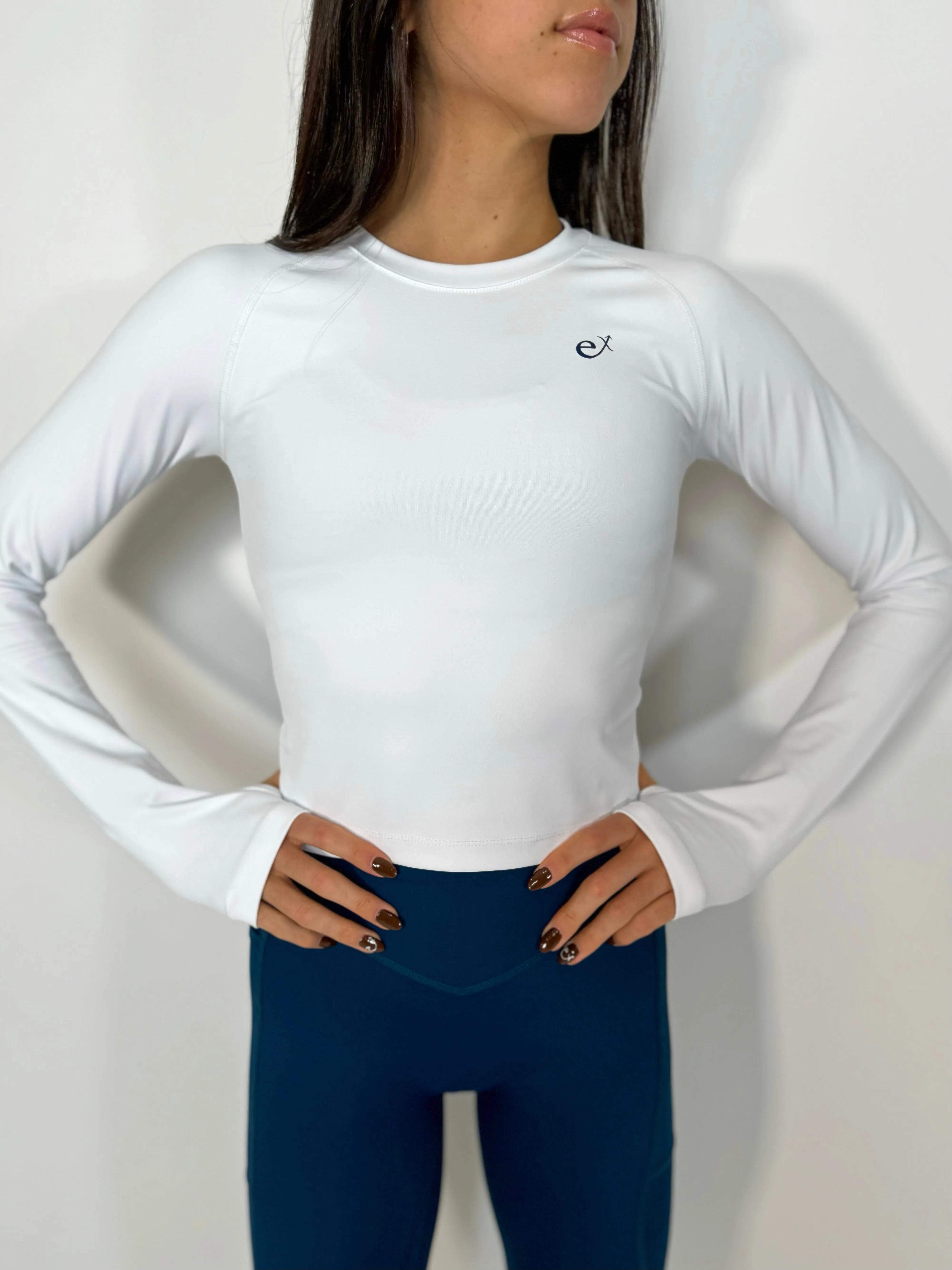 Performance Long Sleeve- White