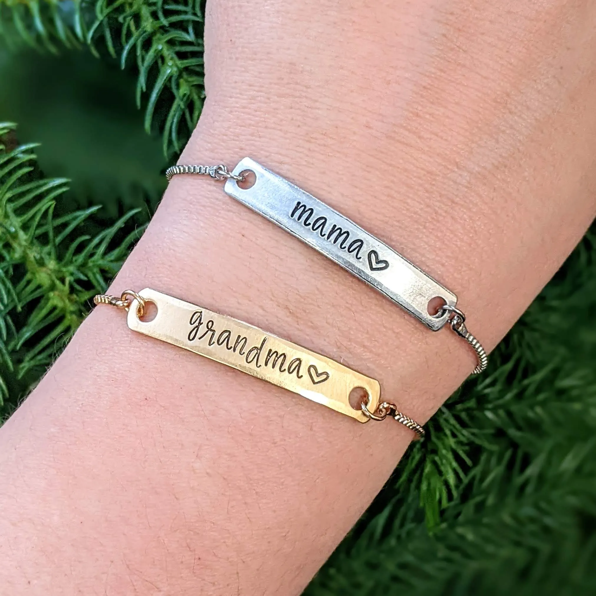 Personalized Nameplate Adjustable Bracelet