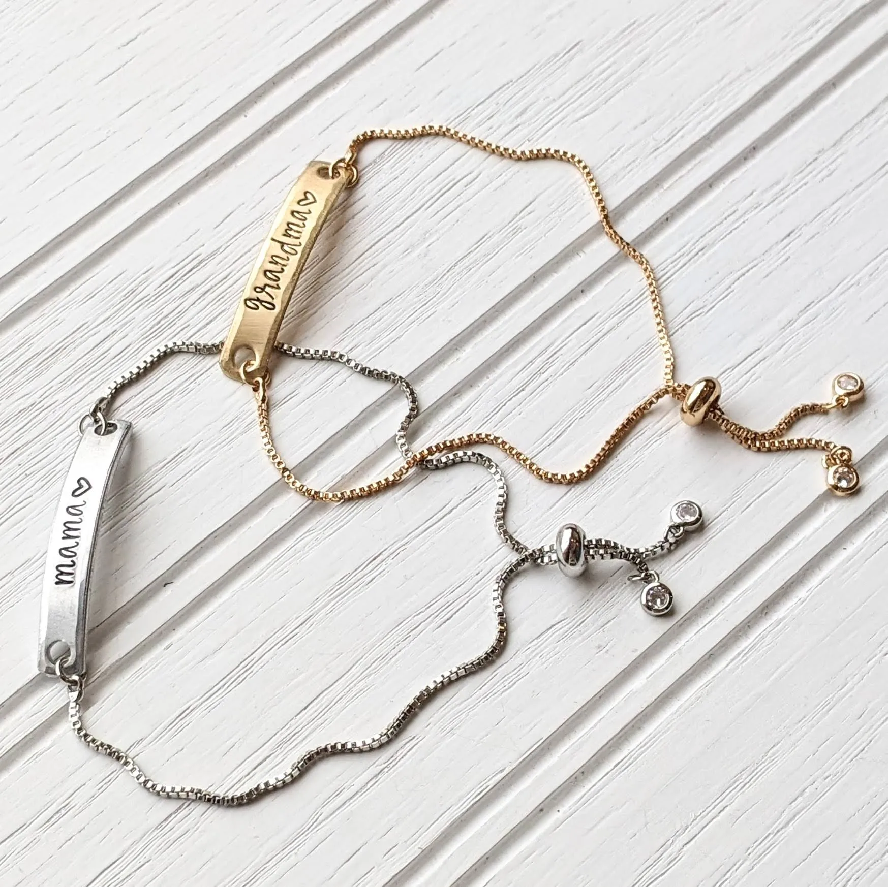 Personalized Nameplate Adjustable Bracelet