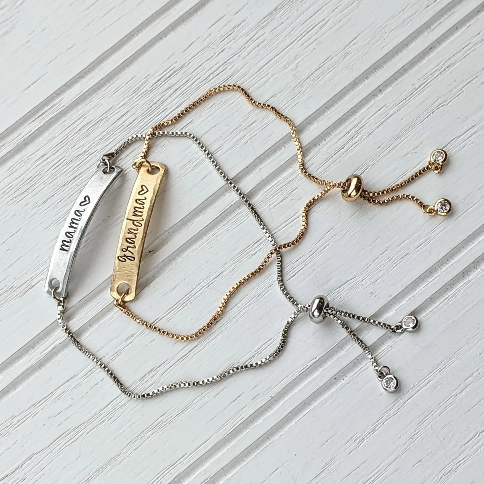 Personalized Nameplate Adjustable Bracelet