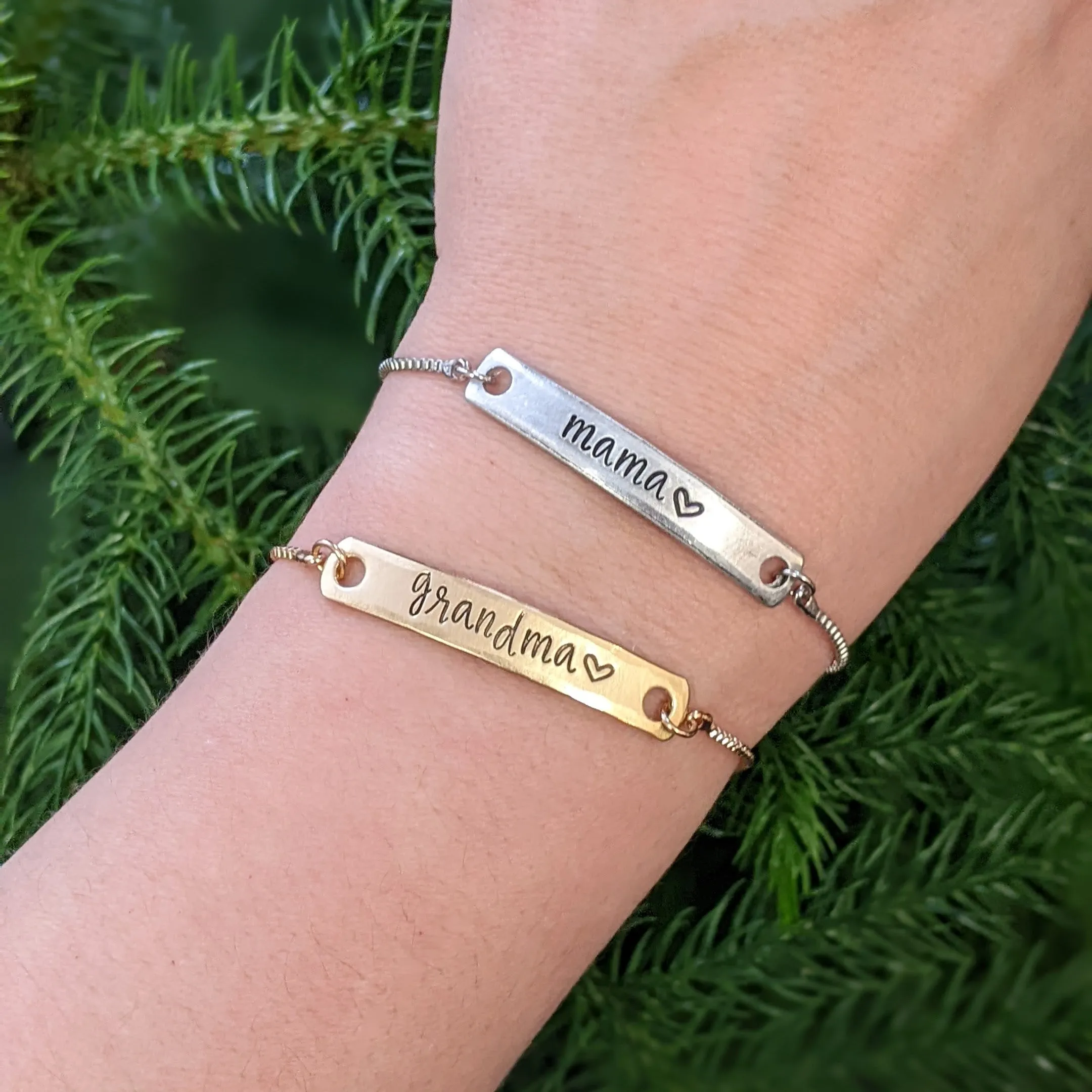Personalized Nameplate Adjustable Bracelet
