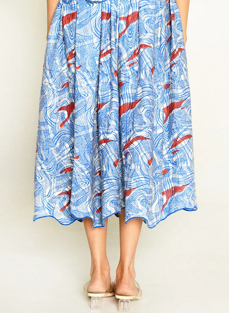 Ponzo Top Skirt Set