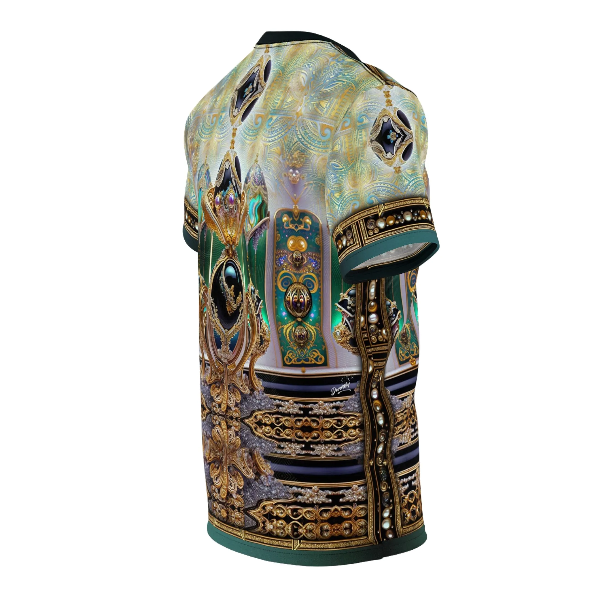 Precious Emerald T-Shirt Unisex All Over Print Tee Gemstone Unisex T-Shirt | D20216