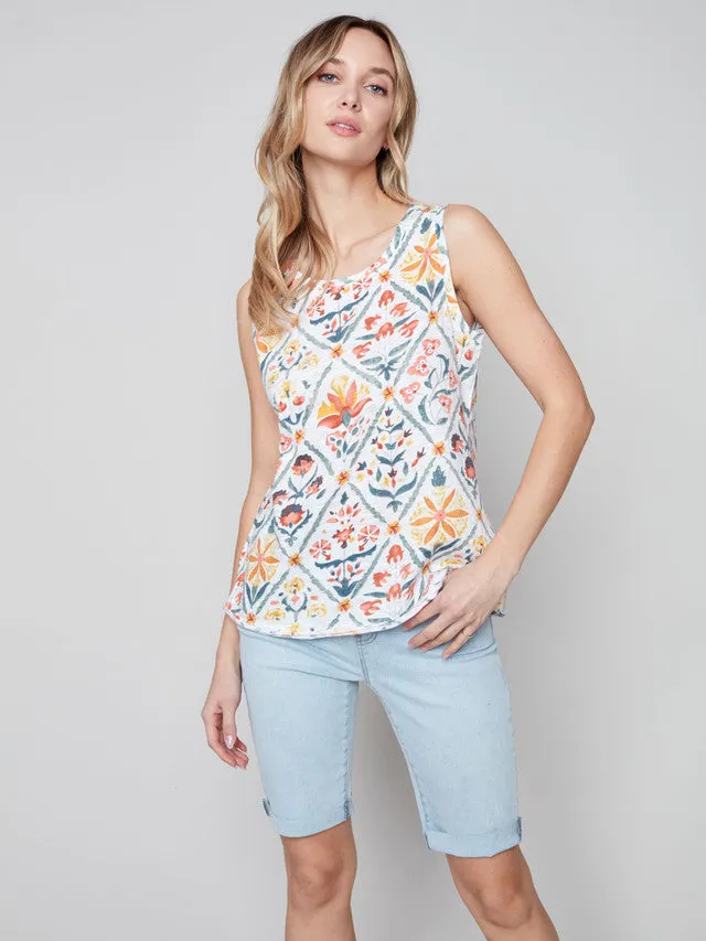 PRINTED TOP