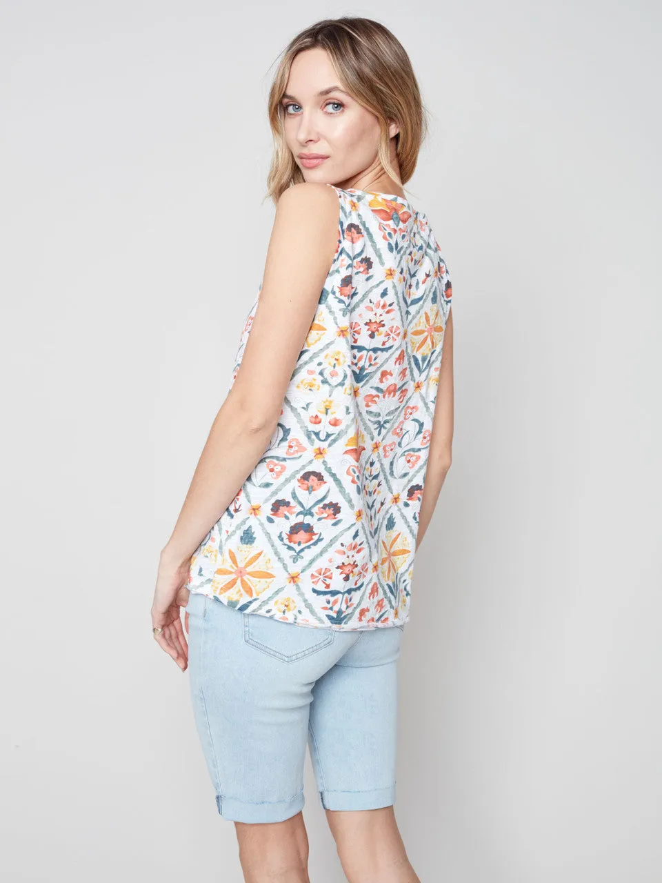 PRINTED TOP