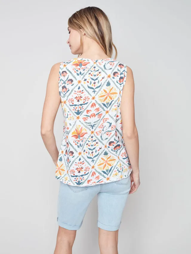 PRINTED TOP
