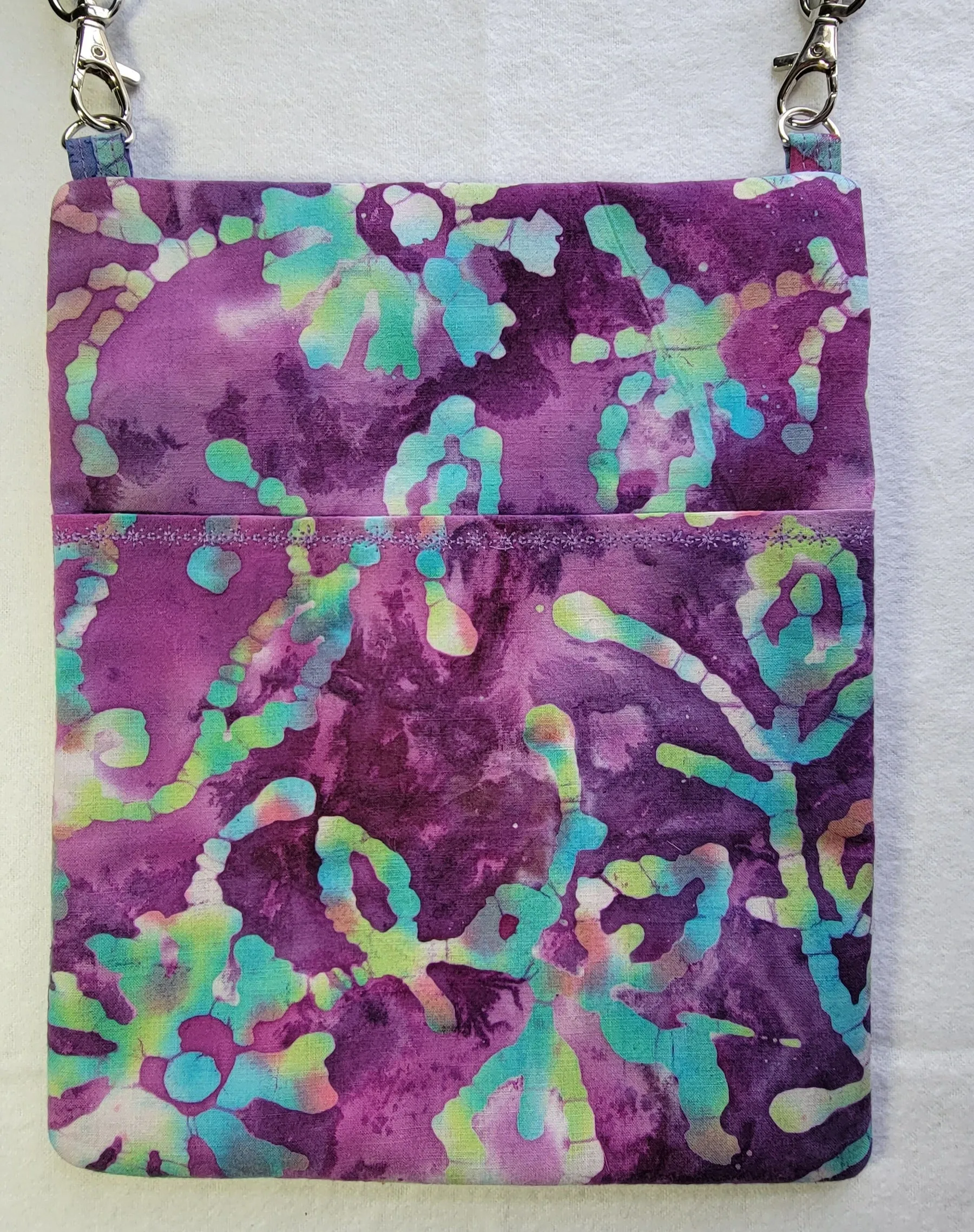 Purple Flower Batik