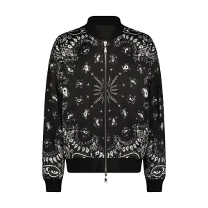 REVERSIBLE PAISLEY BOMBER