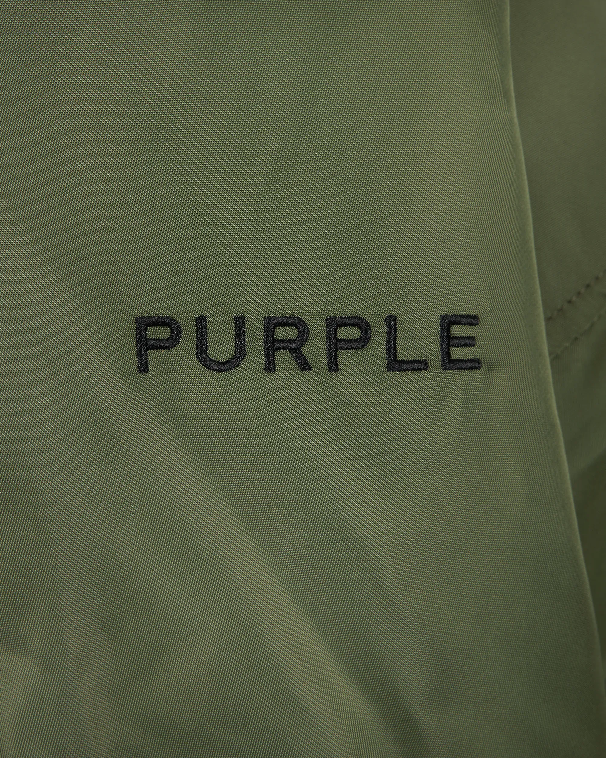 Satin Zip Front Bomber